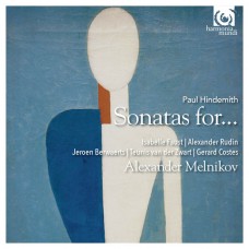 亨德密特：給鋼琴與其他樂器的奏鳴曲　Hindemith：Sonates pour piano et… (Melnikov / Faust / Rudin)
